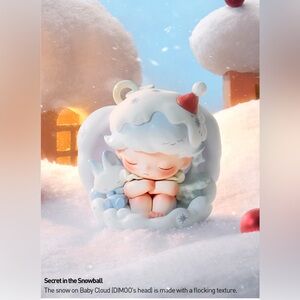 Apple of My Eye Ornament- Dimoo Secret in the Snow